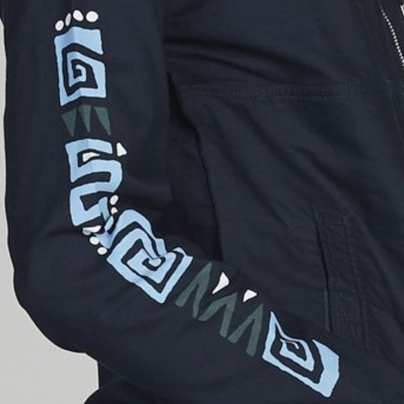 NEW - Quiksilver Womens Half-Zip Hooded Jacket MEDIUM - Picture 7 of 7